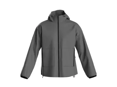 Male jacket 3D model