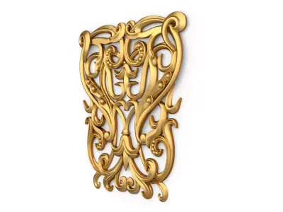 carved classic decorative ornament cnc 3d printing stl 28 3D print model
