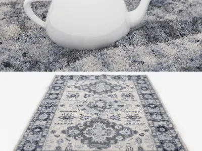 Rugs No 660 Low-poly 3D model