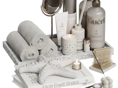 Bathroom Accessories 74 3D model