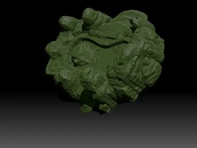 Koi Pond 3D print model