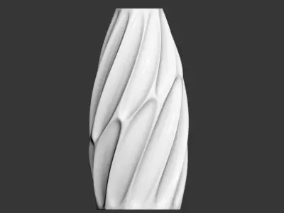 Twisted Vase 3D model