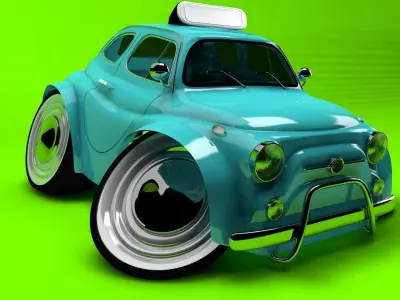 3D CAR 3D model