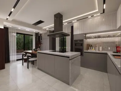 Luxury Villa 3D model