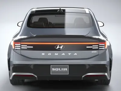 Hyundai Sonata 2024 3D model