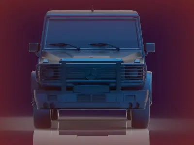 Mersedes Benz G500  3D print model
