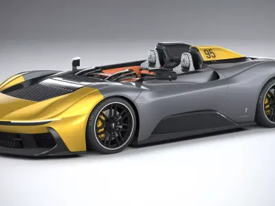 Pininfarina B95 2025 3D model