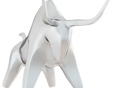 The Iron Bull  Symbol Of 2021 3D model