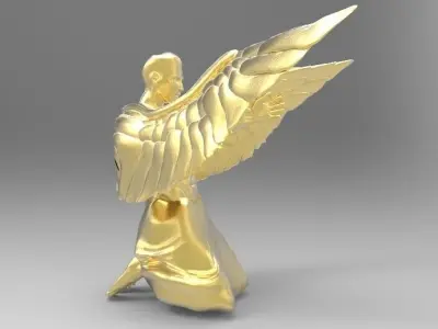 Angel Pose  3D print model