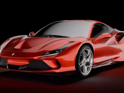 Ferrari F8 Tributo 3D model