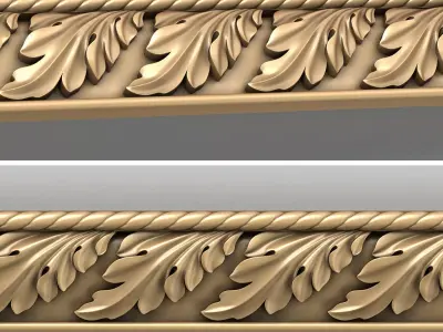 Molding 002 3D model