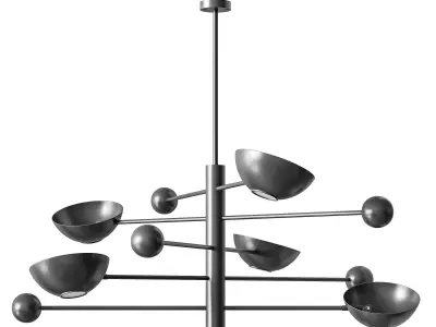 Chandelier Salinas 3D model