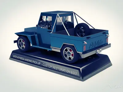 ANDINO pickup truck 3D model