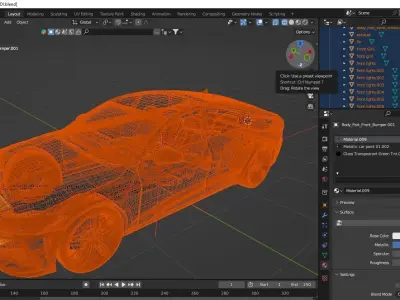 Audi A7 55 TSFI 3D model