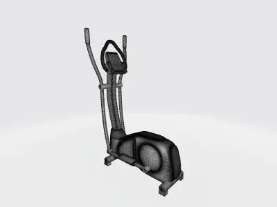 Exercise bike 3D print model