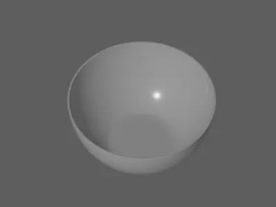 Bowl model 3D model
