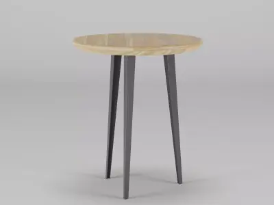 Floyd Side Table 38x38x44 Free low-poly 3D model