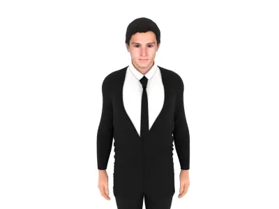 Federico Chiesa Low-poly 3D model
