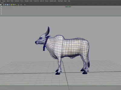bull 3d model 3D model purchase