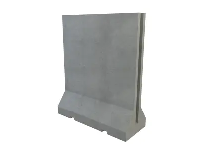 Concrete Barrier-2 3D model