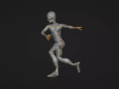Armature Rig Animated 3D model