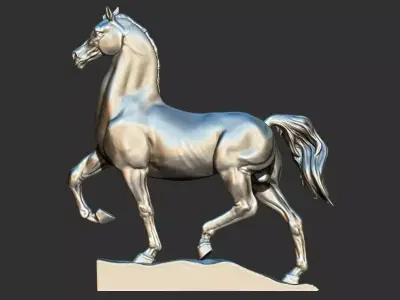 Arabian Horse 3D printable model 3D print model