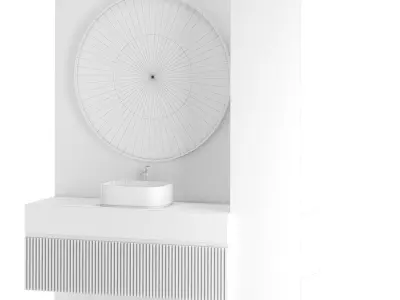 Bathroom Furniture02 3D model
