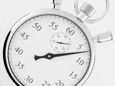 Stopwatch - 3D model