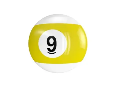 Billiard Balls 3D model