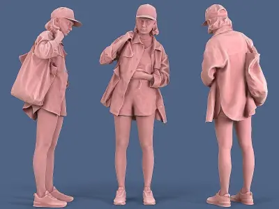 Summer Walk 3D model