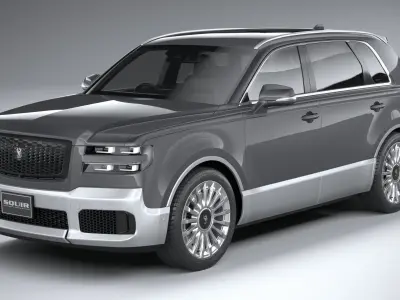 Toyota Century 2024 3D model