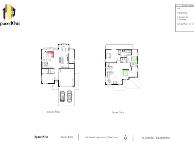 Modern American home  3D model