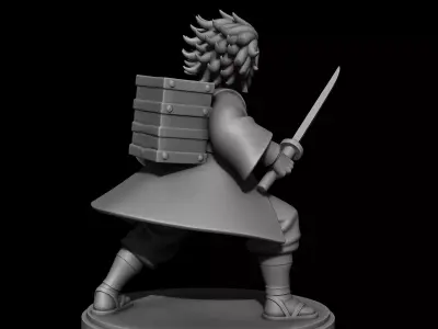 Tanjiro - Kimetsu no Yaiba 3D print model