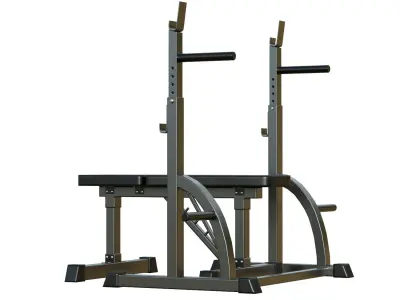 Bench Press Low-poly 3D model purchase