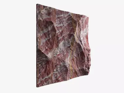 389-RockPanel rock texture 3D model