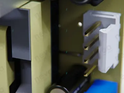  65W Single Output Switching Power Supply - EPS - 65S  3D model