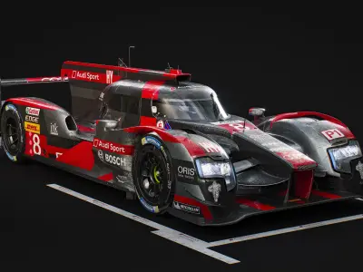 Audi R18 3D model