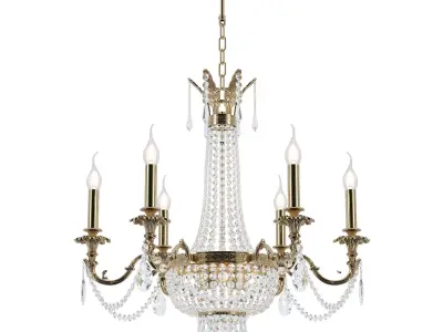 Chandelier Ancona e 1 6 6 200 GB 3D model