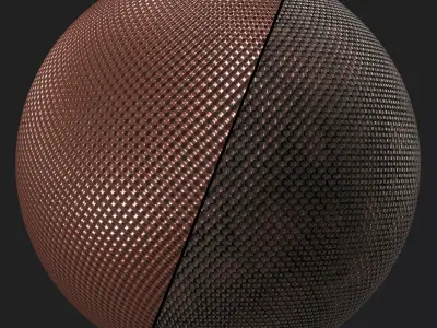 Metal Materials 42- Metal panels By Paint By Sbsar Texture