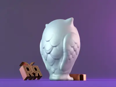 Owl decor 3D print model order