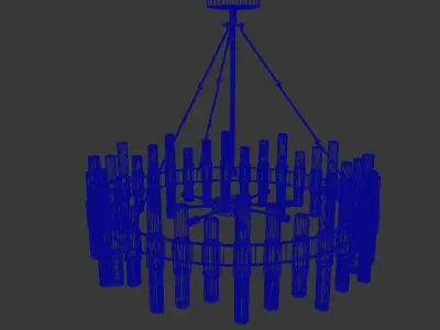 chandelier 19 Free 3D model