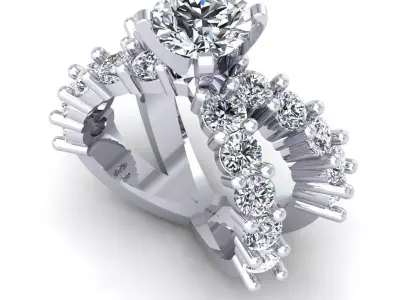 3D CAD NJ-1499-Ring 3D print model