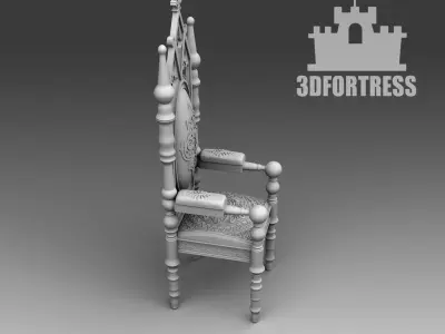 Chair guest 3D print model
