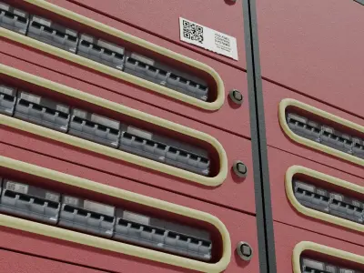 Fuse Box 3D model Low-poly 3D model