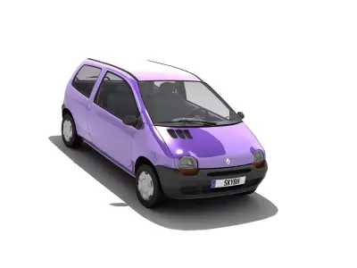 Renault Twingo I Low-poly 3D model
