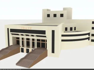 Theater  3D model