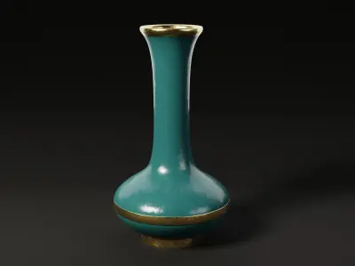 Decorative Vases Low-poly 3D model