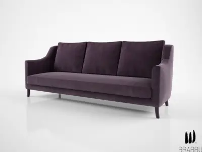 Brabbu Como sofa 3D model