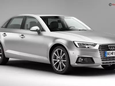 Audi A4 Sedan 2016 3D model