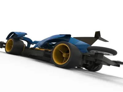 tamiya mini 4wd 3D model